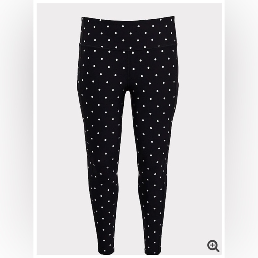 TORRID Polka Dot Active Leggings